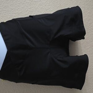 Women's Sleek Black Bike Shorts